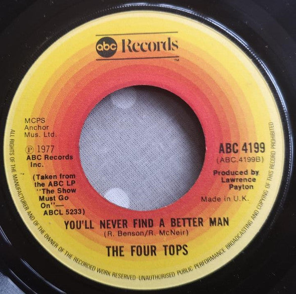 Four Tops : For Your Love (7", Jukebox)