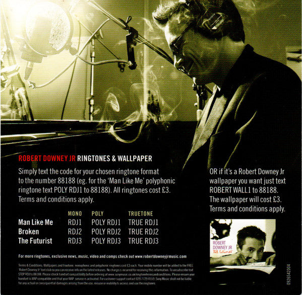Robert Downey Jr. : The Futurist (CD, Album)