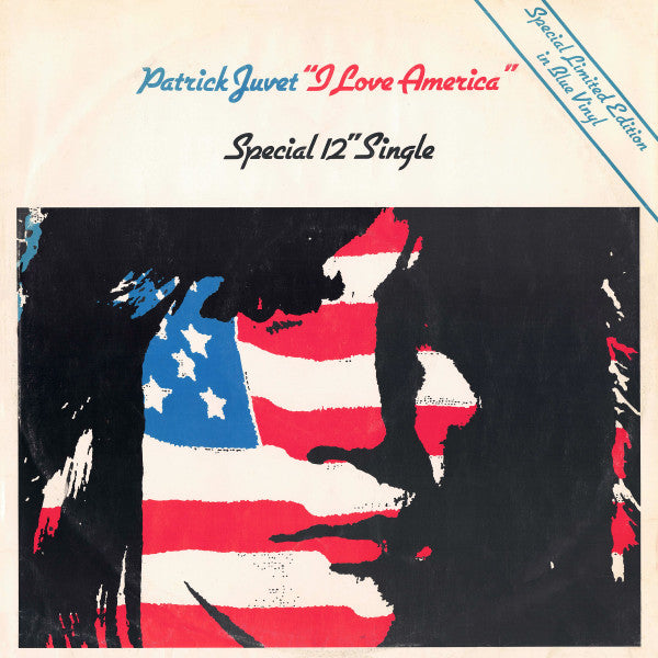 Patrick Juvet : I Love America (12", Single, Ltd, Blu)