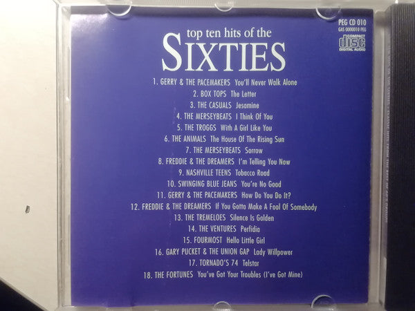 Various : Top Ten Hits Of The Sixties (CD, Comp)