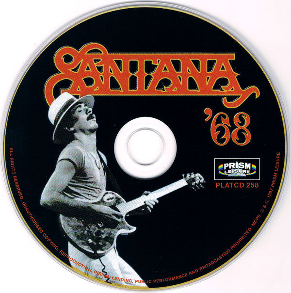 Santana : Santana '68 (CD, Comp)