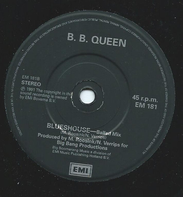 B.B. Queen : Blueshouse (7", Single)