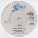 Don Johnson : Heartbeat (7", Single)