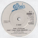 Don Johnson : Heartbeat (7", Single)