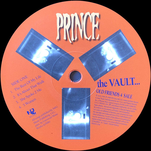 Prince : The Vault ... Old Friends 4 Sale (LP, Album, RE, 180)