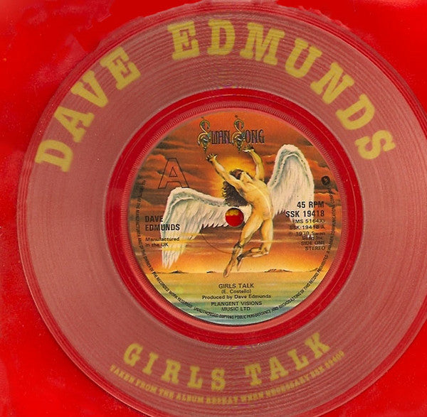 Dave Edmunds : Girls Talk (7", Single, Cle)