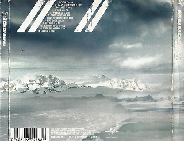 Rammstein : Rosenrot (CD, Album, Dig)