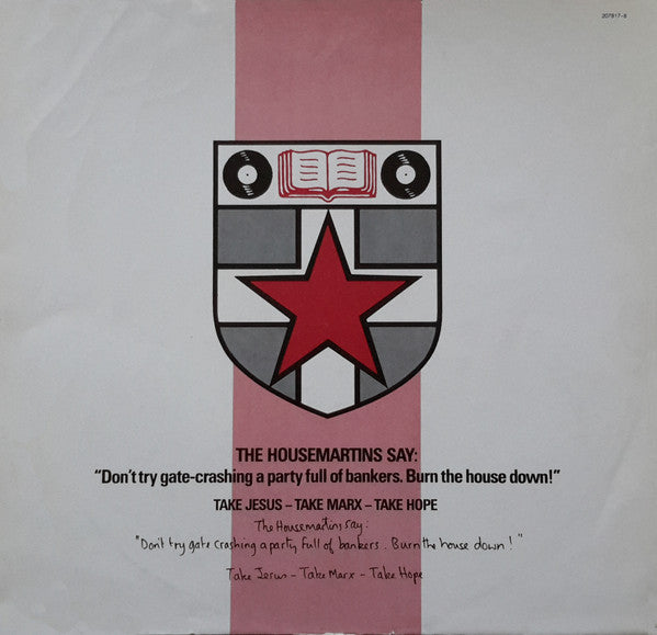 The Housemartins : London 0 Hull 4 (LP, Album + 7", Single)