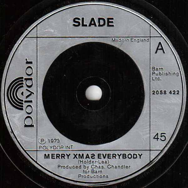 Slade : Merry Christmas Everybody (7", Single, RE, Sil)
