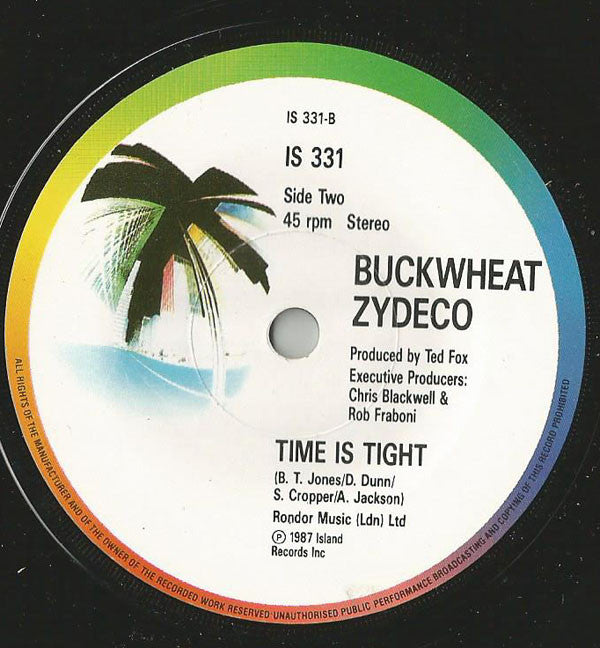 Buckwheat Zydeco : Marie, Marie (7", Single)