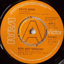 David Bowie : Boys Keep Swinging (7", Single, Promo)