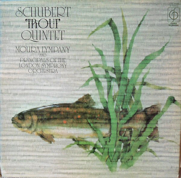 Schubert*, Moura Lympany* And Principals Of The London Symphony Orchestra* : 'Trout' Quintet (LP, Album)