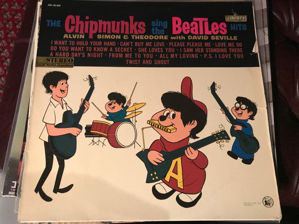 The Chipmunks : The Chipmunks Sing The Beatles' Hits (LP)