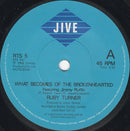 Ruby Turner Featuring Jimmy Ruffin : What Becomes Of The Brokenhearted (7", Single)