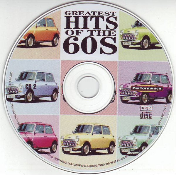 Various : Greatest Hits Of The 60s (2xCD, Comp)