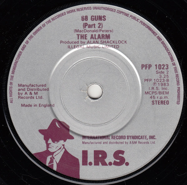 The Alarm : 68 Guns (7", Single)