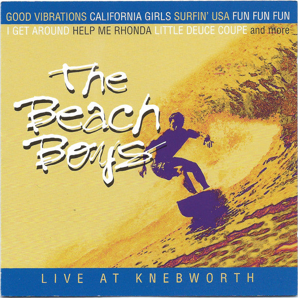 The Beach Boys : Live At Knebworth (CD, Album)