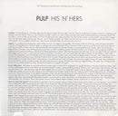 Pulp : His 'N' Hers (CD, Album)