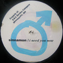 Sinnamon : I Need You Now (12", S/Sided, Promo)