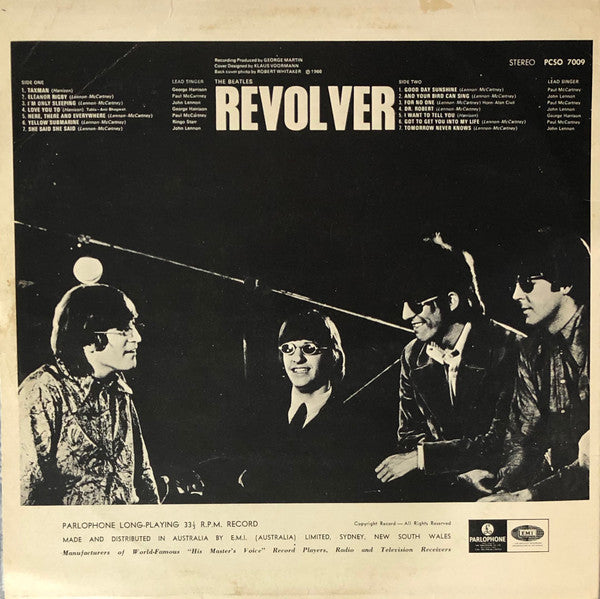 The Beatles : Revolver (LP, Album, RE, CBS)