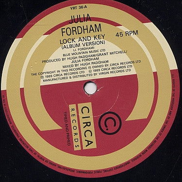 Julia Fordham : Lock And Key (12")