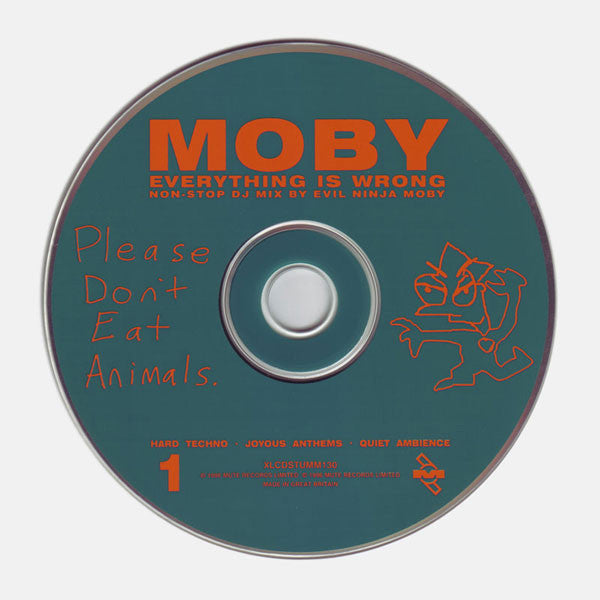 Moby : Everything Is Wrong (DJ Mix Album) (2xCD, Comp, Mixed)