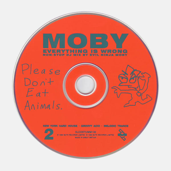 Moby : Everything Is Wrong (DJ Mix Album) (2xCD, Comp, Mixed)