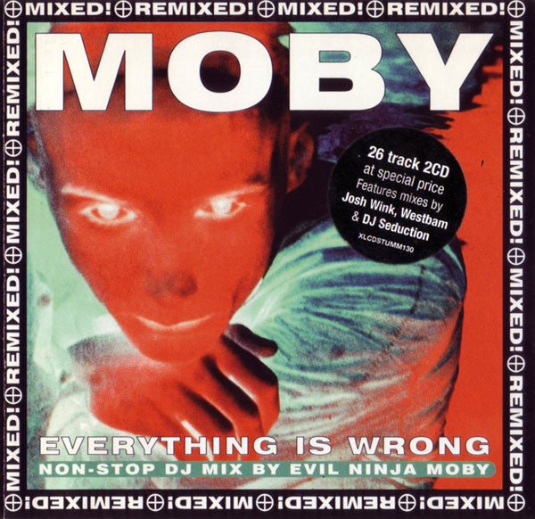Moby : Everything Is Wrong (DJ Mix Album) (2xCD, Comp, Mixed)