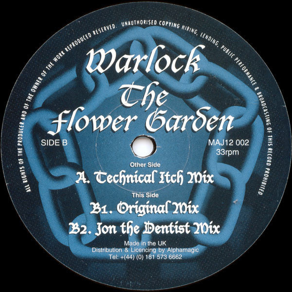 DJ Warlock : The Flower Garden (12")