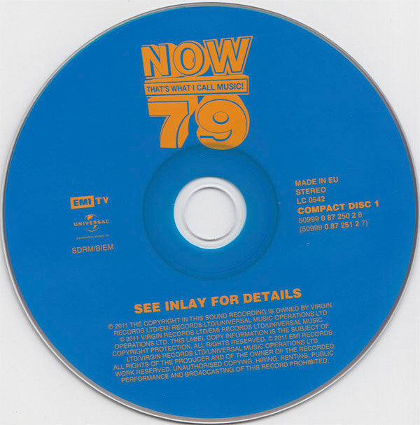 Various : Now That's What I Call Music! 79 (2xCD, Comp)