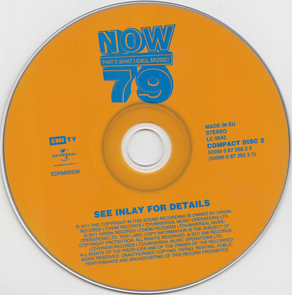 Various : Now That's What I Call Music! 79 (2xCD, Comp)