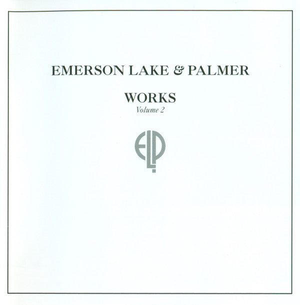 Emerson Lake & Palmer* : Works Volume 2 (CD, Album, RE)