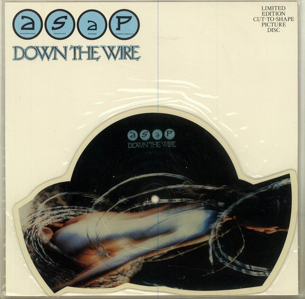 Adrian Smith And Project : Down The Wire (7", Shape, Ltd, Pic)