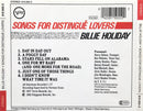 Billie Holiday : Songs For Distingué Lovers (CD, Album, RE)