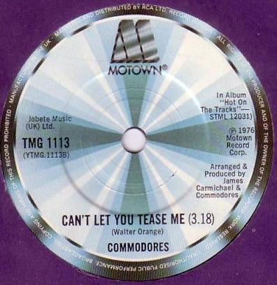 Commodores : Three Times A Lady (7", RP, Sol)