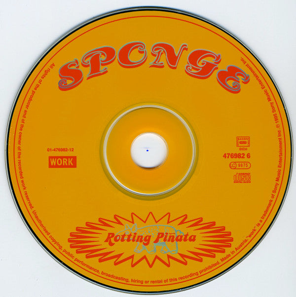 Sponge (3) : Rotting Piñata (CD, Album)