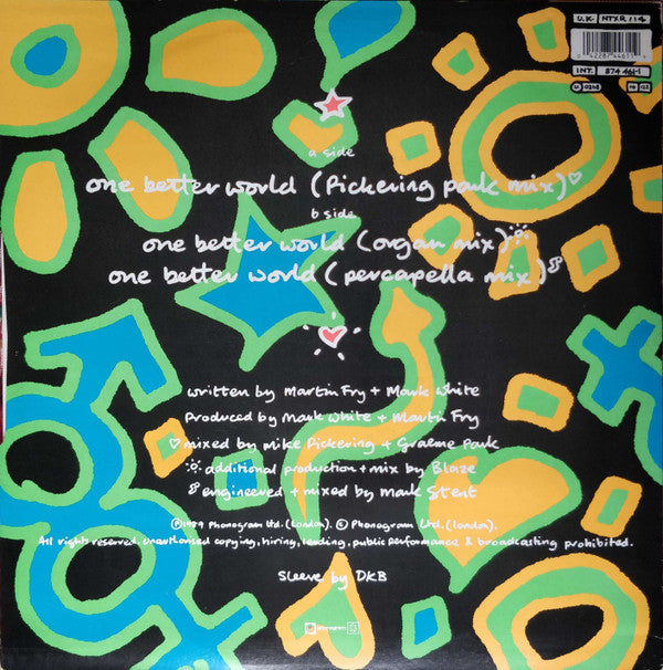 ABC : One Better World (Pickering Park Mix) (12")