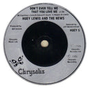 Huey Lewis & The News : Stuck With You (7", Single, Sil)