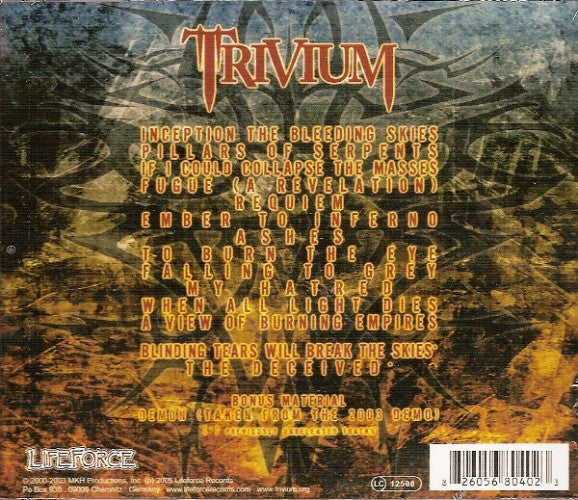 Trivium : Ember To Inferno (CD, Album, RE, Ext)