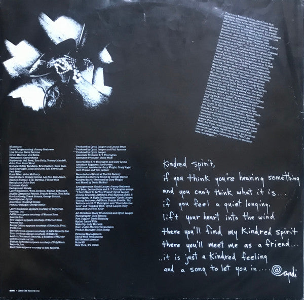Cyndi Lauper : A Night To Remember (LP, Album)