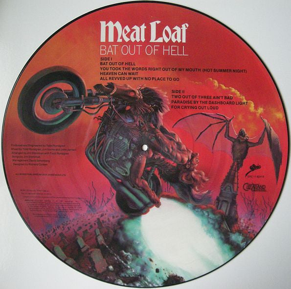 Meat Loaf : Bat Out Of Hell (LP, Album, Ltd, Pic)