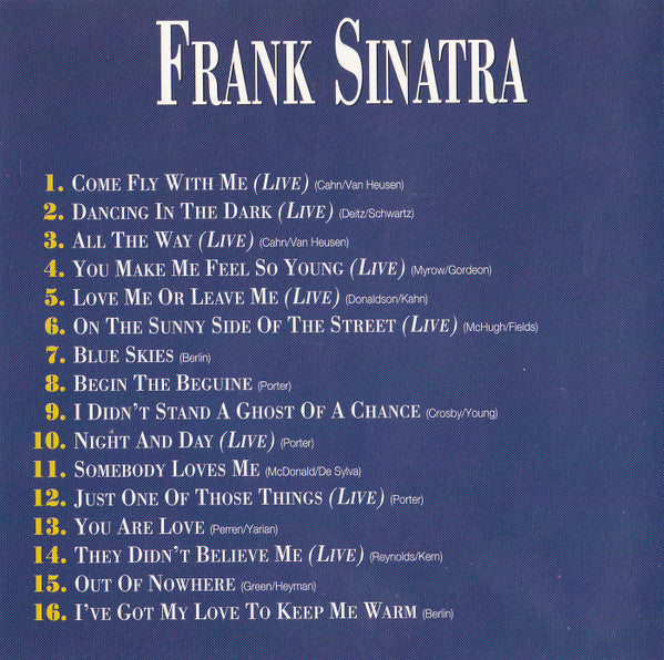 Frank Sinatra : Untitled (CD, Comp)