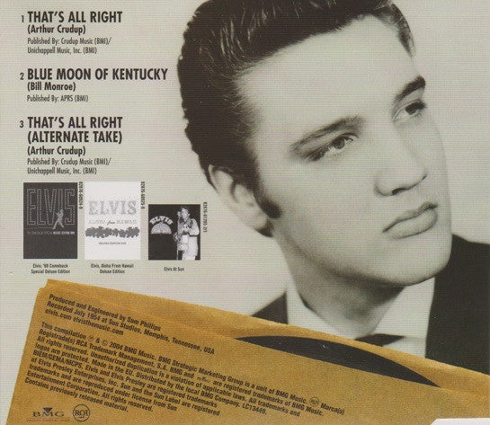 Elvis Presley : That's All Right (CD, Single, RE)