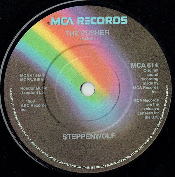 Steppenwolf : Born To Be Wild (7", RE)