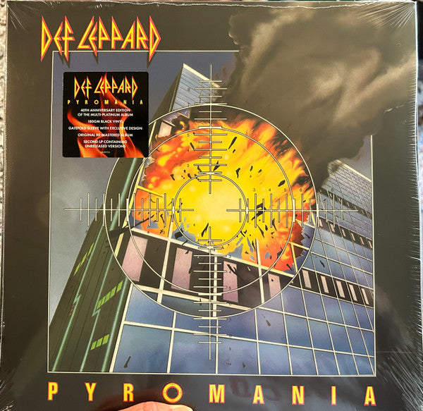 Def Leppard : Pyromania (LP, Album, RE, RM, 180 + LP, 180 + 40t)