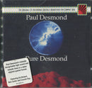 Paul Desmond : Pure Desmond (CD, Album, RE, RM)