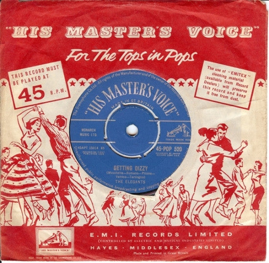The Elegants : Little Star (7", Single)