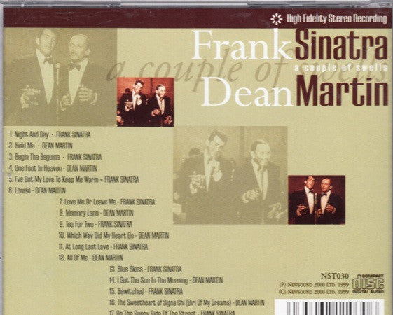 Frank Sinatra & Dean Martin : A Couple Of Swells (CD, Comp)