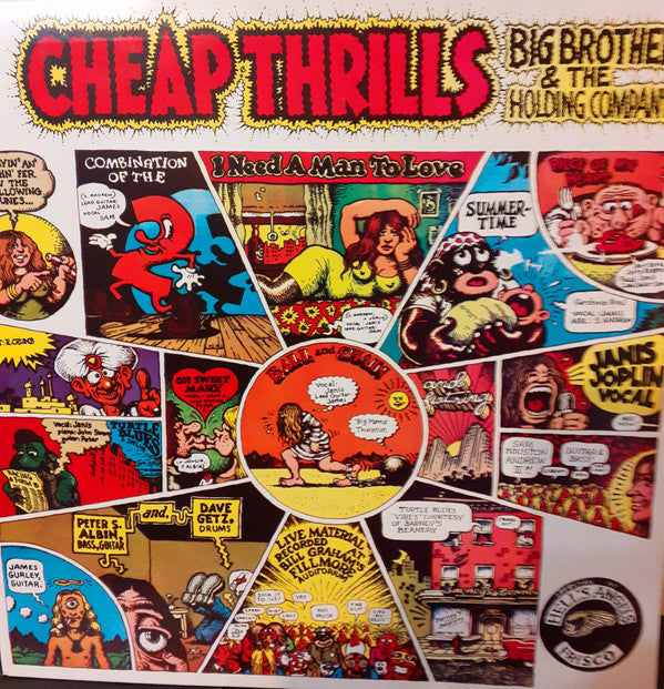 Big Brother & The Holding Company : Cheap Thrills (LP, Album)