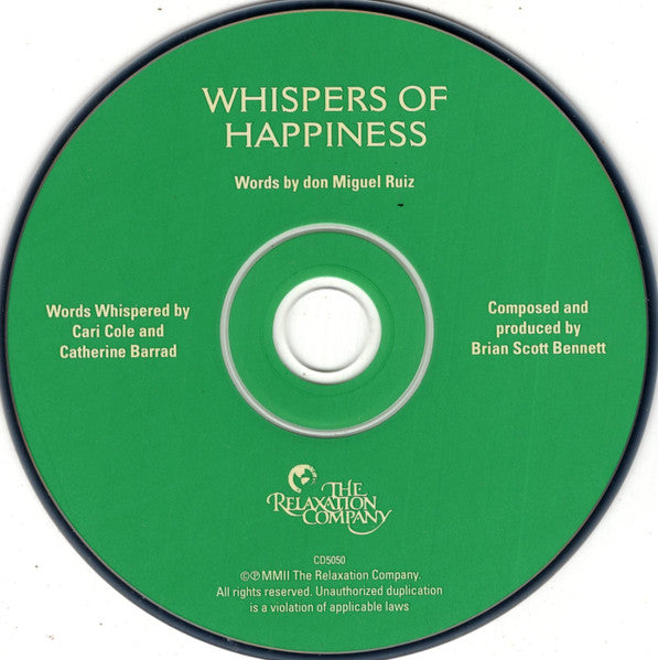 Don Miguel Ruiz : Whispers Of Happiness (CD)